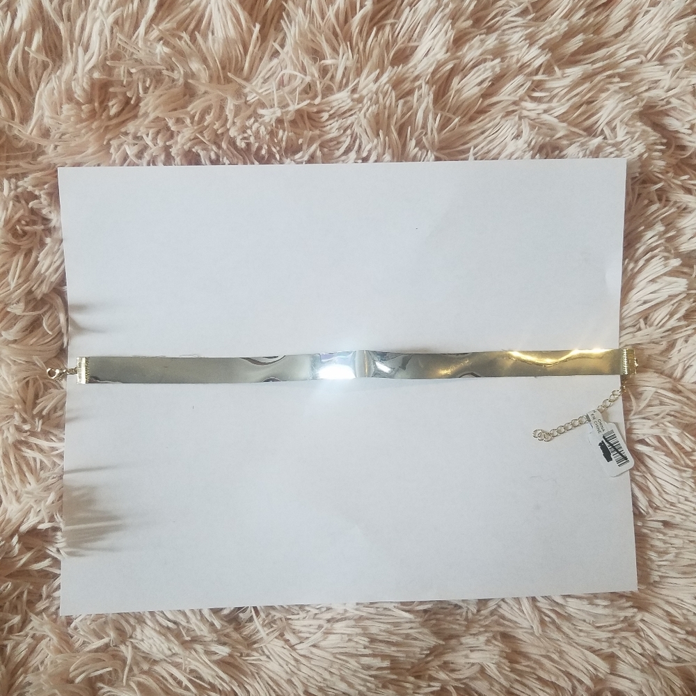 free people holographic choker